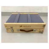 Wooden Pet Steps with Fabric Lining