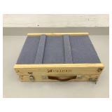 Wooden Pet Steps with Fabric Lining