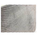 Textured Gray Foam Bath Mat