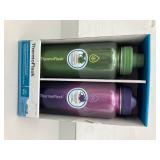 ThermoFlask Set of 2 Insulated Bottles