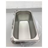 Stainless Steel Food Tray (Set of Four)