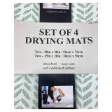 Set of 4 Drying Mats