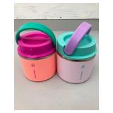 ThermoFlask Colorful Food Containers (Set of 2)