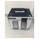 Kohler Stainless Steel Step Trash Can Set
