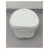 Tupperware Plastic Container with Lid and Tray