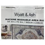 Wyatt & Ash Machine Washable Area Rug