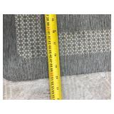 Pair of Decorative Gray Comfort Kitchen Mats