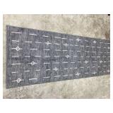 Chenille Area Rug - Alina Grey, 2.5