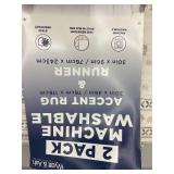 Machine Washable Accent Rug & Runner Set