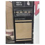 Sonolok Sound-Absorbing Slatted Panel Kit