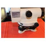 David White AL8-22 22X Automatic Level with Case and Manual