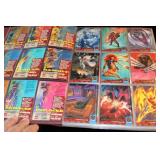 1994 Fleer Marvel X-Men Super Heroes Trading Card Collection in Binder Set 1-150+