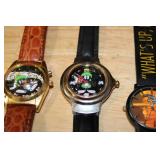 Set of 4 Looney Tunes Character Wristwatches