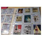 1994 Art of Curves Trading Card Set and Pepsi Cola Trading Card Near Set in Binder