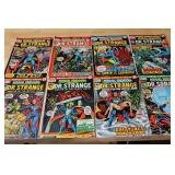 Lot of 8 Vintage Marvel Comics Group Dr. Strange Comic Books #3-8
