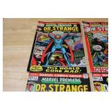 Lot of 8 Vintage Marvel Comics Group Dr. Strange Comic Books #3-8
