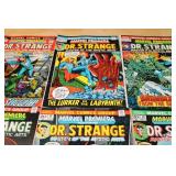 Lot of 8 Vintage Marvel Comics Group Dr. Strange Comic Books #3-8