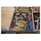 Lot of 8 Vintage Marvel Comics Group Dr. Strange Comic Books #3-8