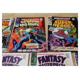 Marvel Comics Lot: Captain Marvel #12, #13, Superheroes #14, Fantasy Masterpieces #9, #10, (2) #11