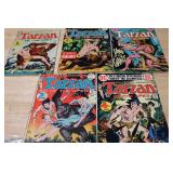 Large Vintage DC Comics Tarzan Collection Including Weird Worlds #1-7 and Tarzan of the Apes Issues