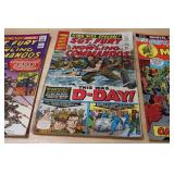 Set of 3 Marvel Sgt Fury and His Howling Commandos Comics, Including #1 (1965) and #2 (1966)
