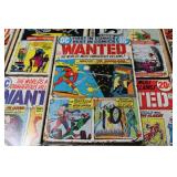 Set of 9 Vintage DC Comics Wanted World