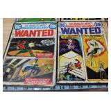 Set of 9 Vintage DC Comics Wanted World