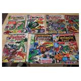 Lot of 7 Marvel Comics Fantastic Four Annuals #1-5, #7, #10 (1963-1970s)