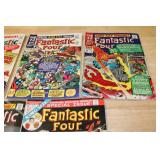 Lot of 7 Marvel Comics Fantastic Four Annuals #1-5, #7, #10 (1963-1970s)