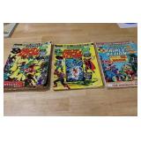 Marvel Triple Action Comic Book Lot including Issue #1 (1972)