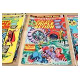 Marvel Triple Action Comic Book Lot including Issue #1 (1972)
