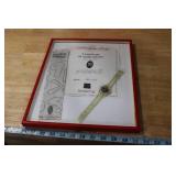 1993 Swatch Scribble Collectible Watch Framed with Certificate and Original Packaging