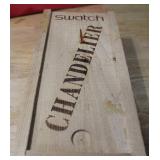 Swatch Vintage Chandelier Watch with Box and Stand