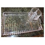 Large Assorted Dinnerware Collection with Noritake China and Glass Snack Sets