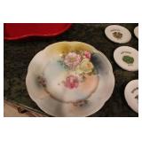 Large Assorted Dinnerware Collection with Noritake China and Glass Snack Sets