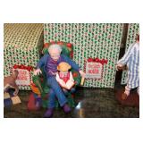 Department 56 All Through the House Figurine Collection with Original Boxes