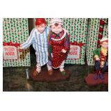 Department 56 All Through the House Figurine Collection with Original Boxes