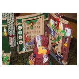 All Through the House Holiday Figurine Collection with Original Boxes