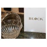 Collection of Crystal Home Decor by Mikasa and Block
