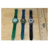 3 Swatch Watches inc GG136 SamtGeist