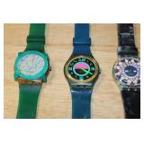 3 Swatch Watches inc GG136 SamtGeist