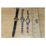 Set of 3 Swatches inc Irony Lady and 2 more with  with Metal Bands