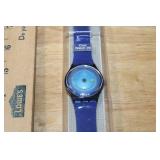 Collection of 5 Swatch Watches Including Space Dreams and Club Watch 99