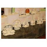 Large Lot of Snowbunnies Figurines with Boxes and Limited Editions