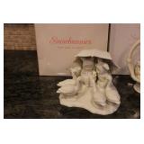 Large Lot of Snowbunnies Figurines with Boxes and Limited Editions