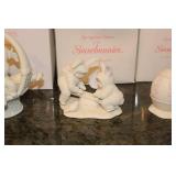 Large Lot of Snowbunnies Figurines with Boxes and Limited Editions