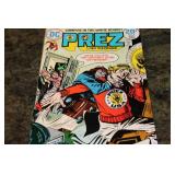 Set of 4 DC Prez First Teen President Comic Books