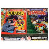 Collection of 14 Vintage DC Comics The Demon by Jack Kirby Inc #1