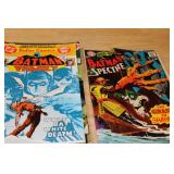 Collection of 5 Vintage Detective Comics and Batman Comic Books