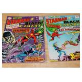 Lot of 2 DC Brave and the Bold Starman and Black Canary Comic Books